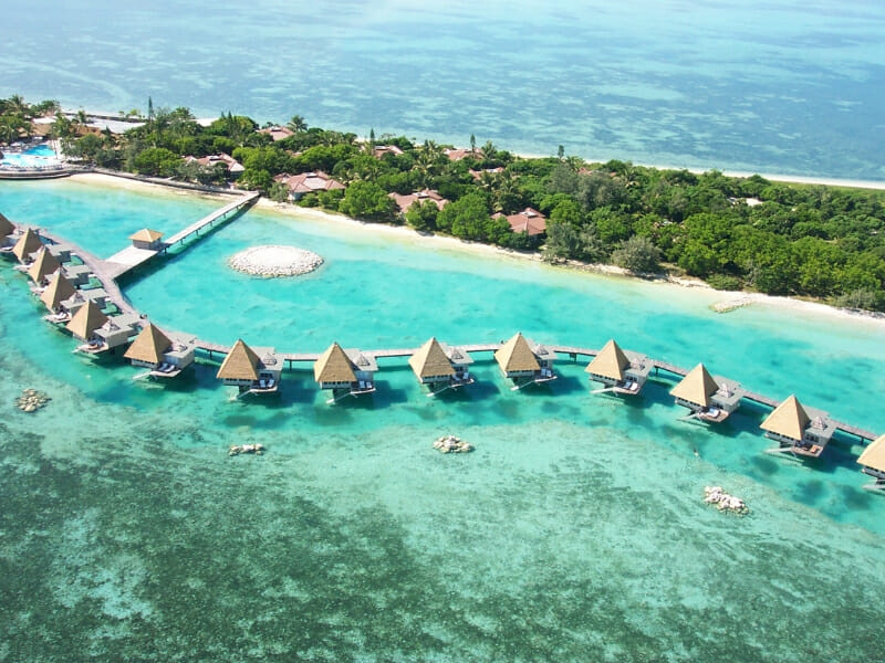 overwater-bungalow-aerial-lescapade-island-resort-new-caledonia - My ...